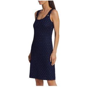 St. John Check Knit Sequin Dress size 4